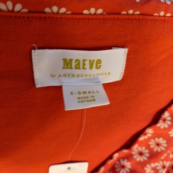 Nwt ANTHROPOLOGIE MAEVE  Brianne Cowl Neck Dress XS @V - Picture 8 of 12